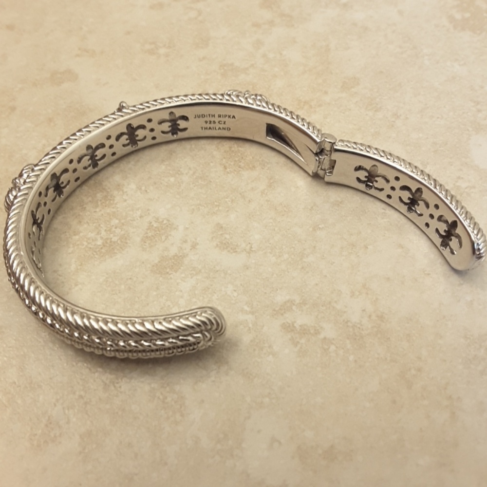 Judith Ripka Sterling Silver bracelet - Picture 2 of 3